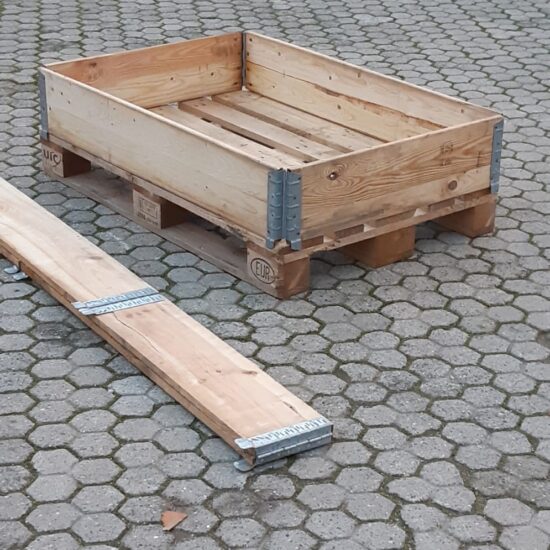 Palletranden 4x scharnierbaar